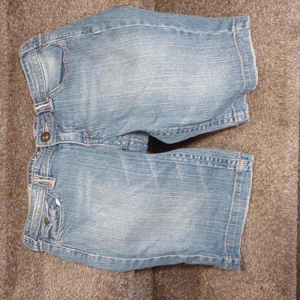 Industrial cotton jean shorts women's size 9